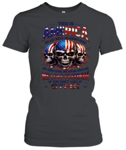 This Is America We Eat Meat We Drink Beer T Classic Women's T-shirt