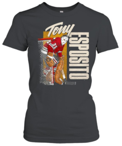 Tony Esposito Chicago Highlight Hockey T Classic Women's T-shirt