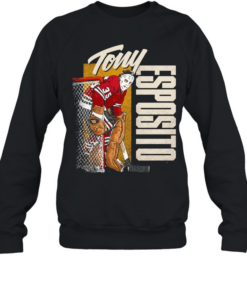 Tony Esposito Chicago Highlight Hockey T Unisex Sweatshirt