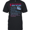 Truck 5 things you should know about my man 1 he is a freaking awesome trucker  Classic Men's T-shirt