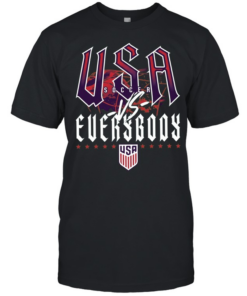 U.S. Soccer Vs. Everybody Grunge  Classic Men's T-shirt