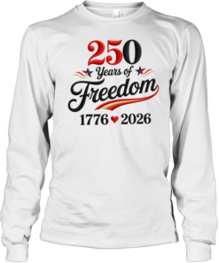 USA 250 Years Freedom Tee Long Sleeved T-shirt