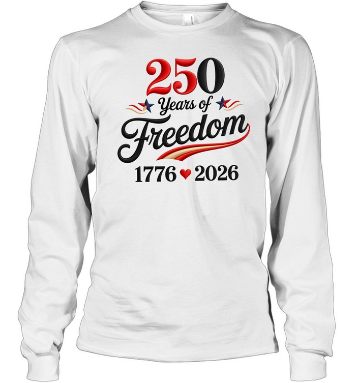 USA 250 Years Freedom Tee Long Sleeved T-shirt