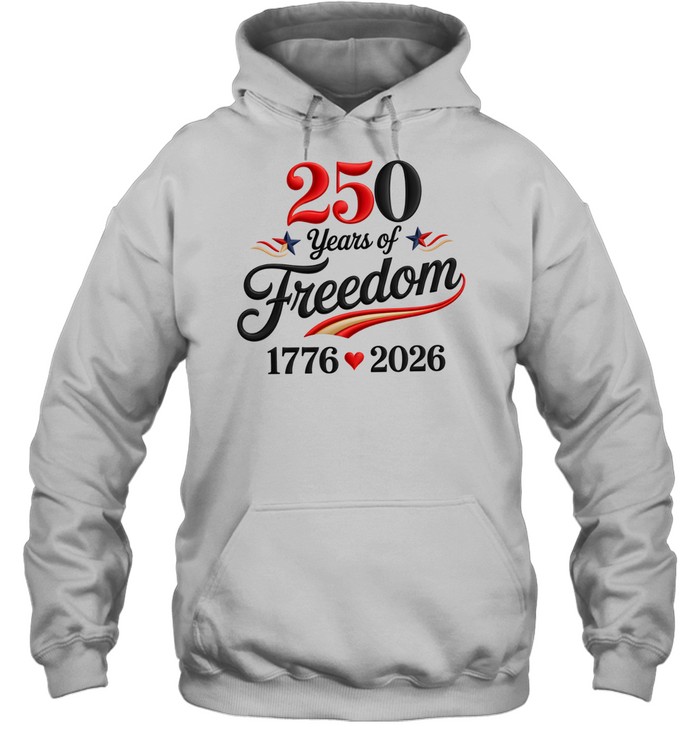 USA 250 Years Freedom Tee Unisex Hoodie