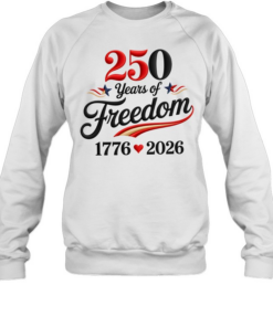 USA 250 Years Freedom Tee Unisex Sweatshirt