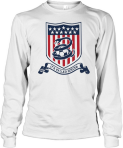 USA it’s called soccer logo T Long Sleeved T-shirt
