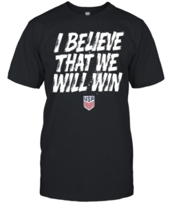 USMNT I Believe That We Will Win  Classic Men's T-shirt