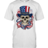 Uncle Sam Skull American Pride T Classic Men's T-shirt