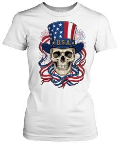 Uncle Sam Skull American Pride T Classic Women's T-shirt