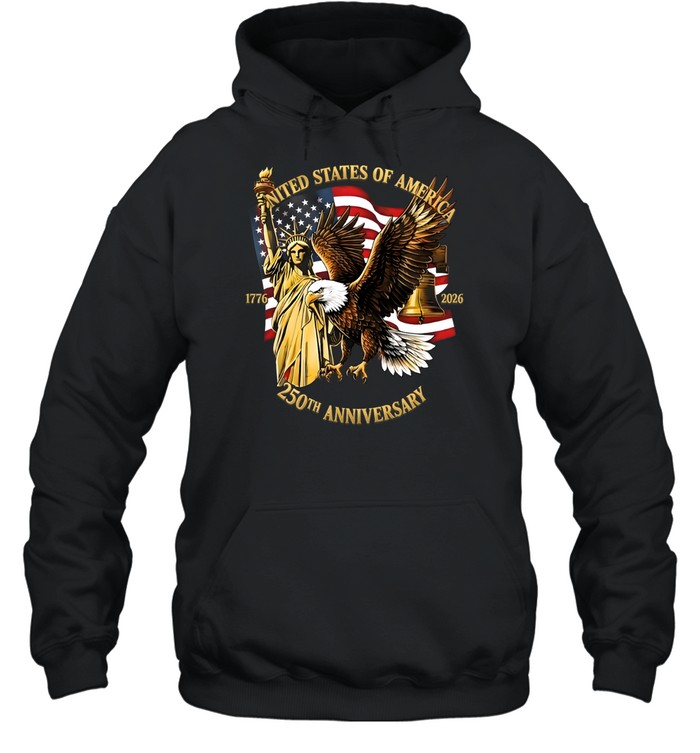 United States Of America 250 Year Unisex Hoodie