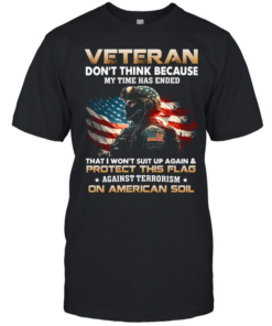Veteran – Don’t think because my time  Classic Men's T-shirt