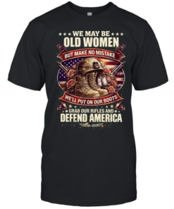 WE MAY BE OLD WOMEN  Classic Men's T-shirt