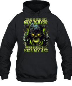 WHILE YOU ARE TALKING BEHIND MY BACK FEEL FREE TO BEND DOWN AND KISS MY ASS  Unisex Hoodie