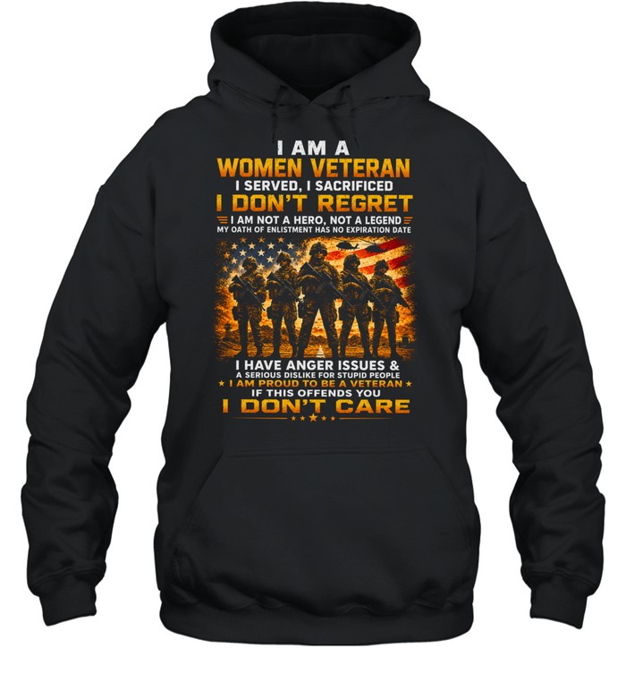 WOMEN VETERAN Unisex Hoodie