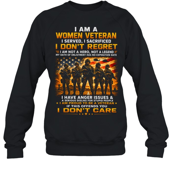 WOMEN VETERAN Unisex Sweatshirt