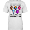 When someone attacks one party member we all roll for initiative  Classic Men's T-shirt