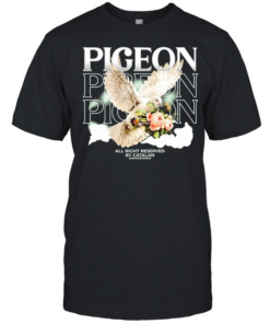 White dove piceon all right reserved by catalan  Classic Men's T-shirt