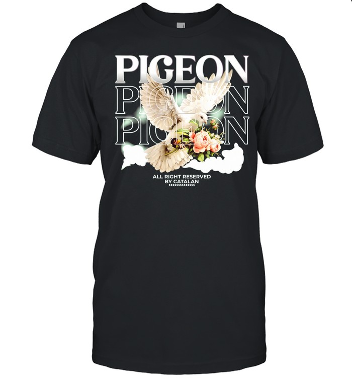 White dove piceon all right reserved by catalan Classic Men's T-shirt