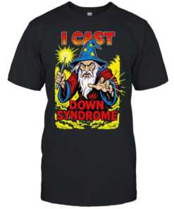 Wizard of Chaos I cast down syndrome  Classic Men's T-shirt