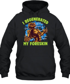 Wolf I regenerated my foreskin  Unisex Hoodie