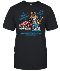 Wolf classic entertainment under the stars kanopolis drive in since 1952  Classic Men's T-shirt