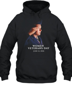 Women Veterans Day 2026 honoring the women who have made the ultimate sacrifice T Unisex Hoodie