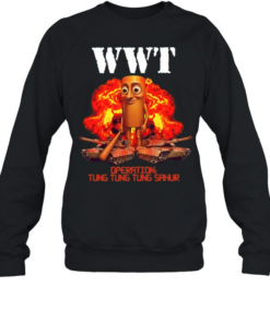 World War Tung Operation tung tung tung sahur Unisex Sweatshirt