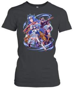 Xenosaga space robots collage graphic Classic Women's T-shirt
