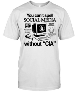 You can’t spell social media without CIA T Classic Men's T-shirt