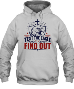 est the eagle find out patriotic american bald eagle christian faith cross T Unisex Hoodie