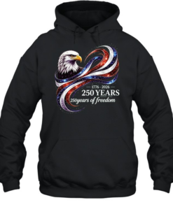 1776 2026 250 Years Of Freedom Unisex Hoodie