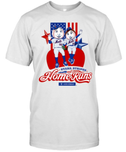 2026 NY Mets America 250 Mr And Mrs Met Classic Men's T-shirt