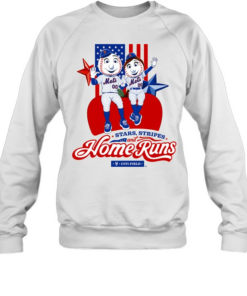 2026 NY Mets America 250 Mr And Mrs Met Unisex Sweatshirt