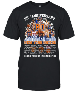 80th Anniversary 1946-2026 New York Knicks Classic Men's T-shirt
