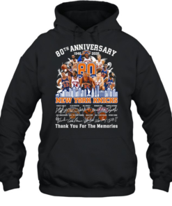 80th Anniversary 1946-2026 New York Knicks  Unisex Hoodie