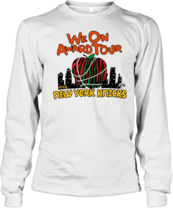 A Tribe Called Quest x New York Knicks We On Award Tour Long Sleeved T-shirt