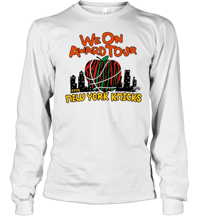 A Tribe Called Quest x New York Knicks We On Award Tour Long Sleeved T-shirt