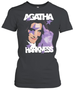 Agatha Harkness purple stars  Classic Women's T-shirt