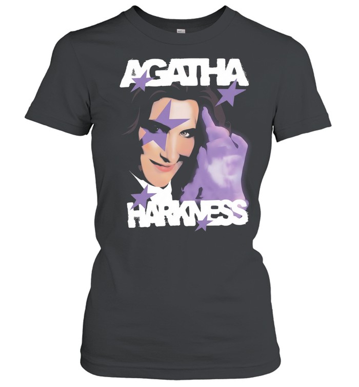 Agatha Harkness purple stars Classic Women's T-shirt