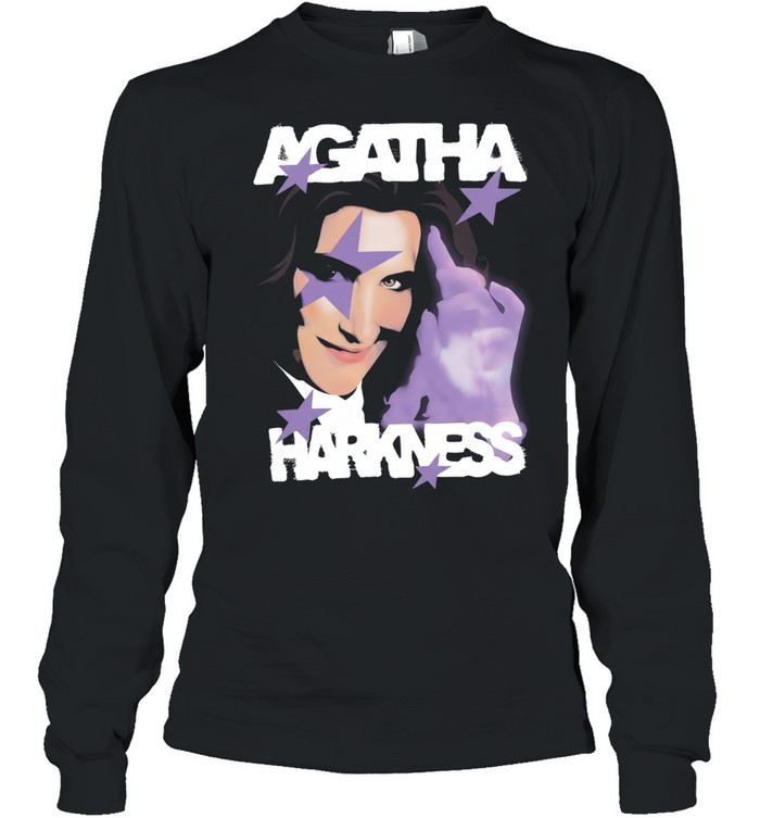 Agatha Harkness purple stars Long Sleeved T-shirt