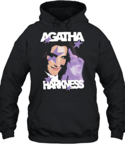 Agatha Harkness purple stars Unisex Hoodie