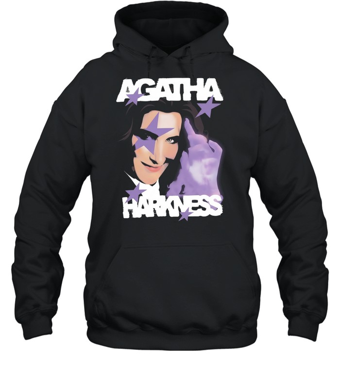 Agatha Harkness purple stars Unisex Hoodie