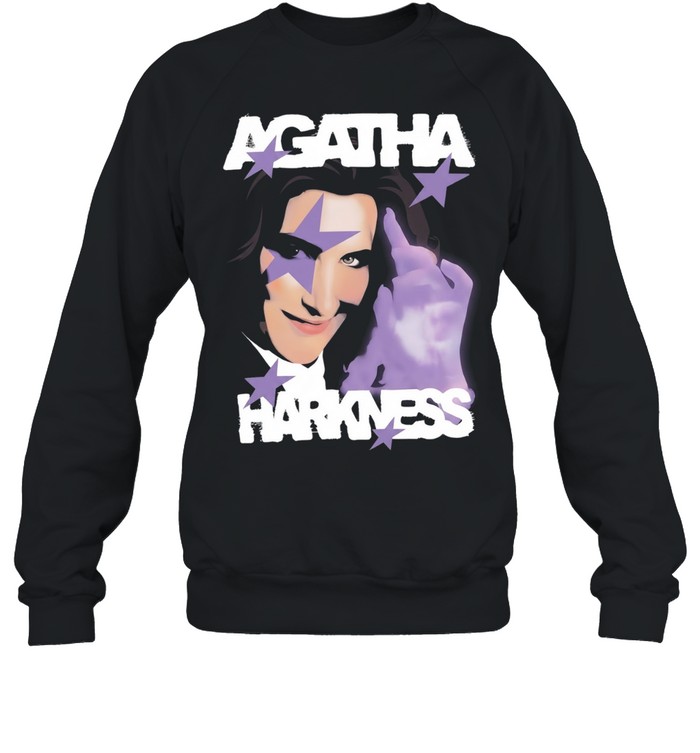 Agatha Harkness purple stars Unisex Sweatshirt