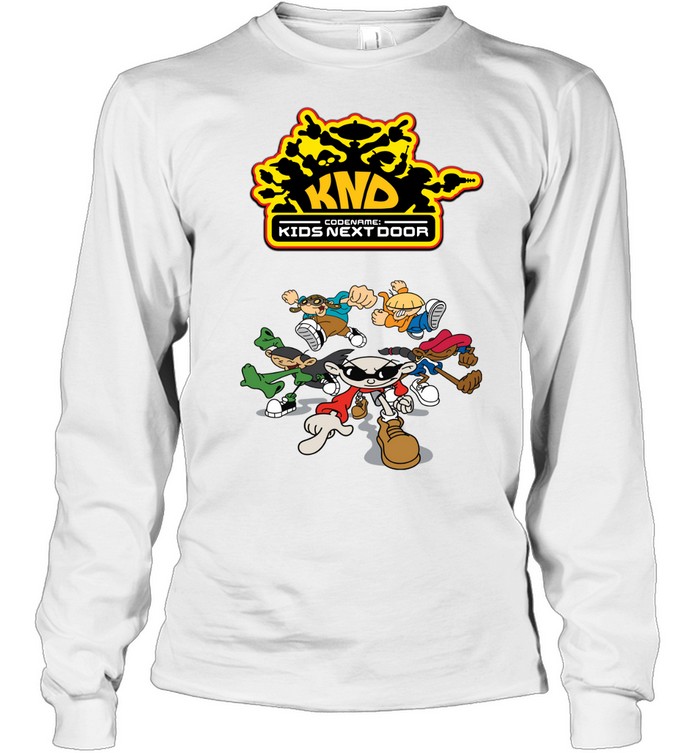 All Characters Codename Kids Next Door Long Sleeved T-shirt