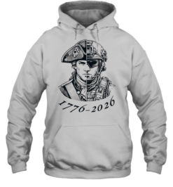 American Patriot Soldier 1776 2026 Evolution of Liberty United States Army Unisex Hoodie