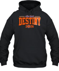 Awesome New York Knicks Destiny 2026 Bold Arch Basketball  Unisex Hoodie