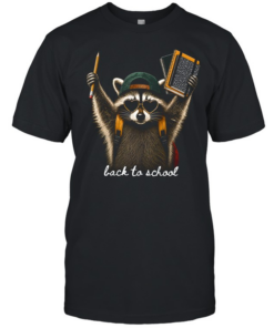 Back To School Raccoon Classic Men's T-shirt
