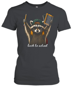 Back To School Raccoon  Classic Women's T-shirt