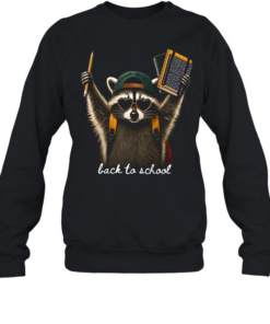 Back To School Raccoon  Unisex Sweatshirt
