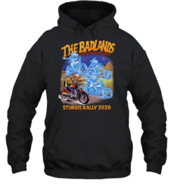 Badlands a ride to remember sturgis rally 2026  Unisex Hoodie